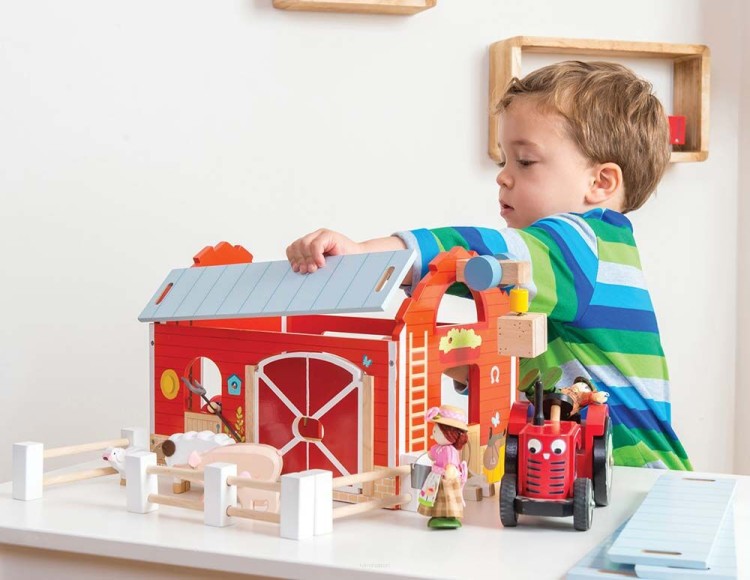 Zabawka farma Le Toy Van z figurkami zwierząt