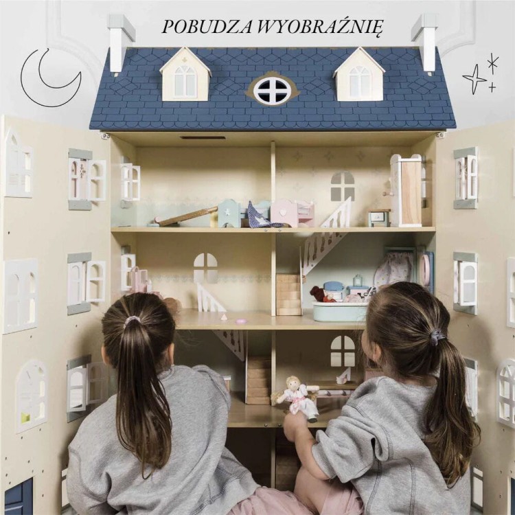 Drewniany domek dla lalek Palace House Le Toy Van