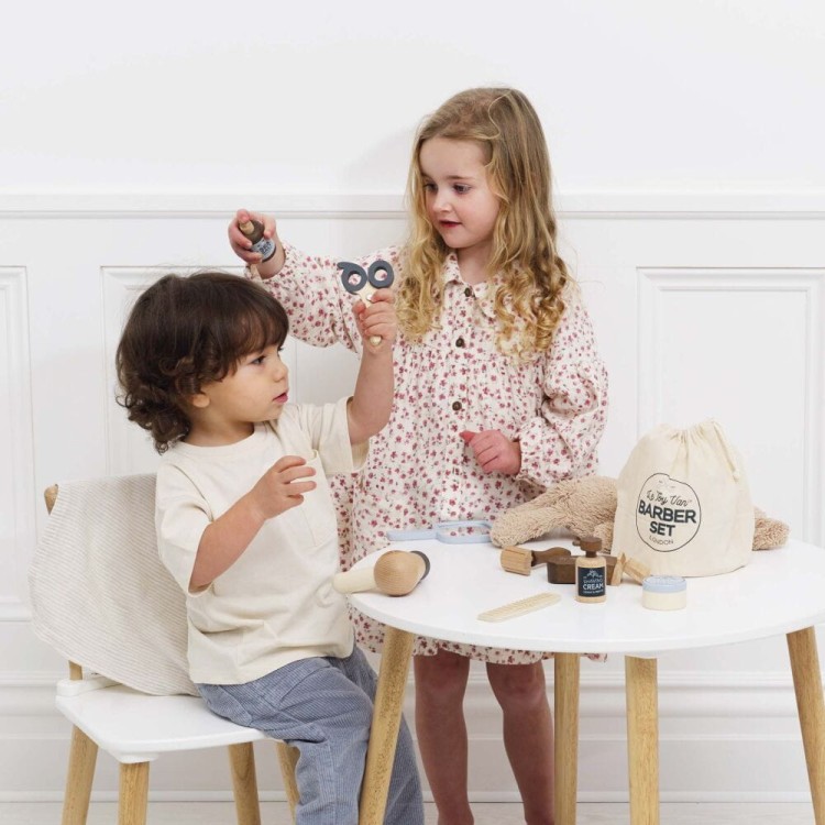 Zestaw fryzjerski z akcesoriami – grzebień, suszarka, nożyczki Le Toy Van