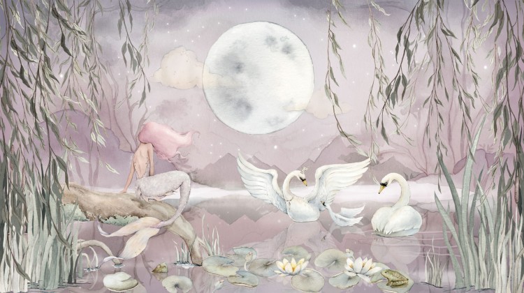 tapeta-mermaid-lake-syrena-dla-dzieci-dekorillo-rozowa-scaled.jpg