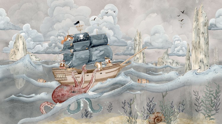tapeta-ze-statkiem-pirate-story-bezowa-dekorillo.jpg