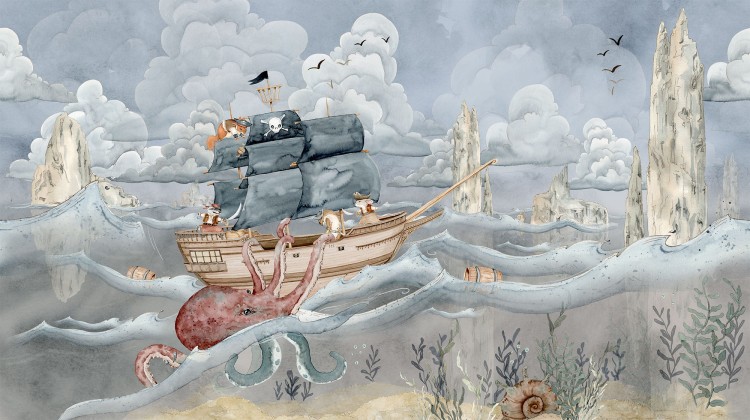 tapeta-ze-statkiem-pirate-story-niebieska-dekorillo.jpg