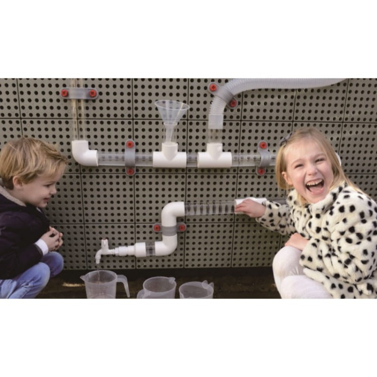 Masterkidz System Rur STEM 84 elementy – tor wodny i kulkowy dla dzieci