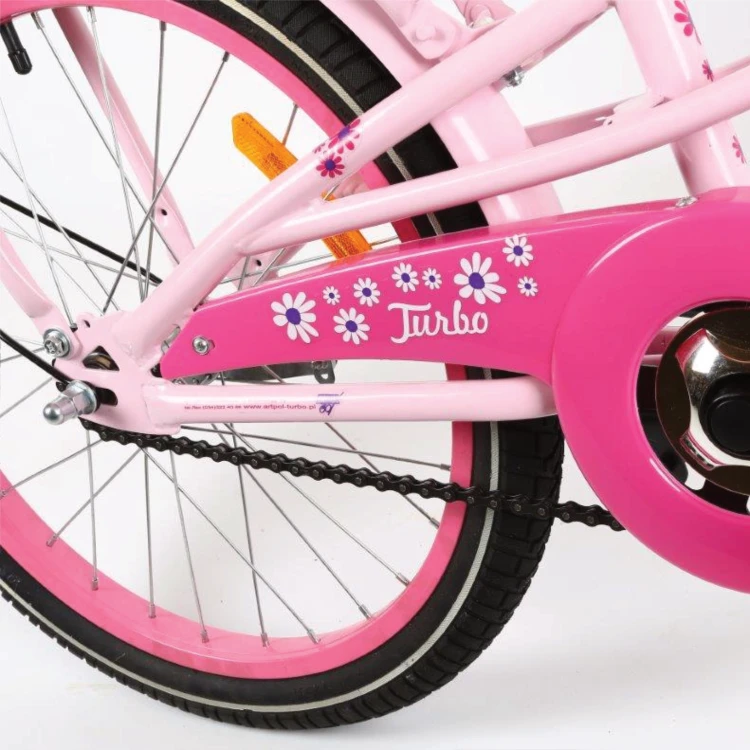 Rower dla dziecka BMX Daisy 20" Różowy Pastel - PREZENT NA KOMUNIĘ