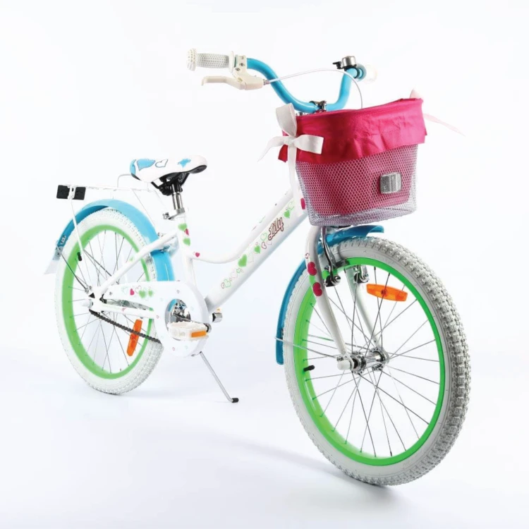 Rower dla dziecka BMX Lilly 20" biało-błękitny - PREZENT NA KOMUNIĘ