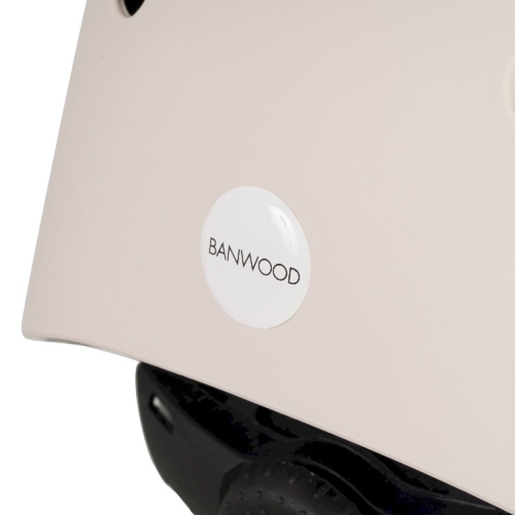 Eco kask dziecięcy Banwood Ivory przód