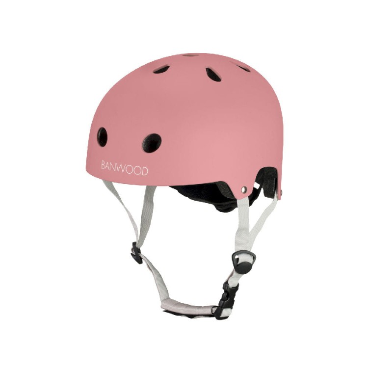 Eco kask dziecięcy Banwood Raspberry przód