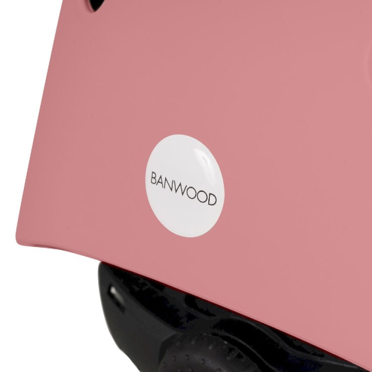 Eco kask dziecięcy Banwood Raspberry przód