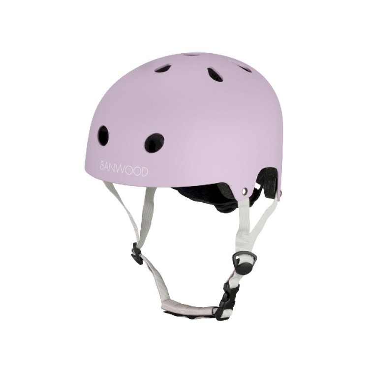 Eco kask dziecięcy Banwood Lavender przód