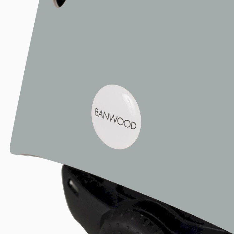 Eco kask dziecięcy Banwood przód matowy