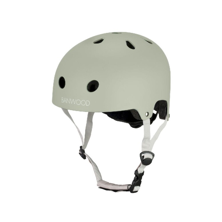Eco kask dziecięcy Banwood Olive przód