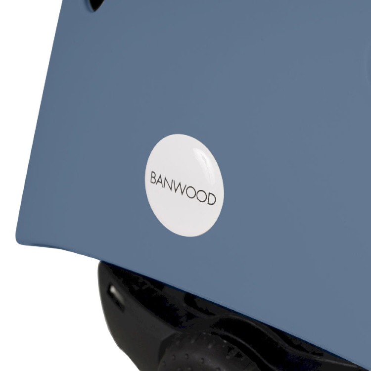 Eco kask dziecięcy Banwood Deep Sea przód