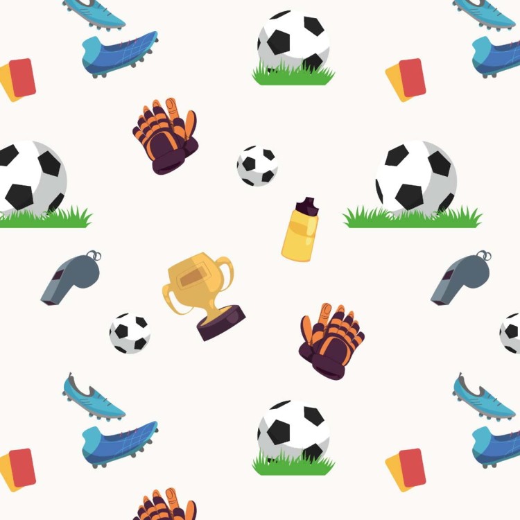 Tapeta do pokoju dziecka Football