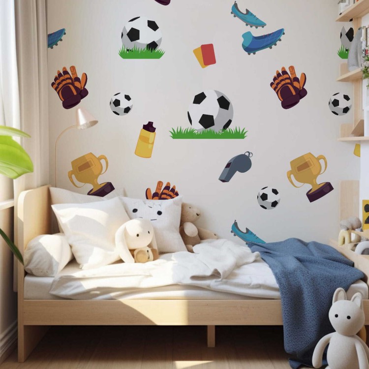 Tapeta do pokoju dziecka Football