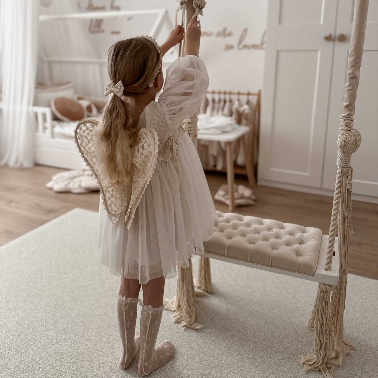 Huśtawka Royal Glam – pikowane siedzisko w stylu vintage