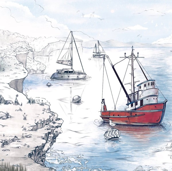 tapeta-dla-chłopca-malumi-boats.jpg