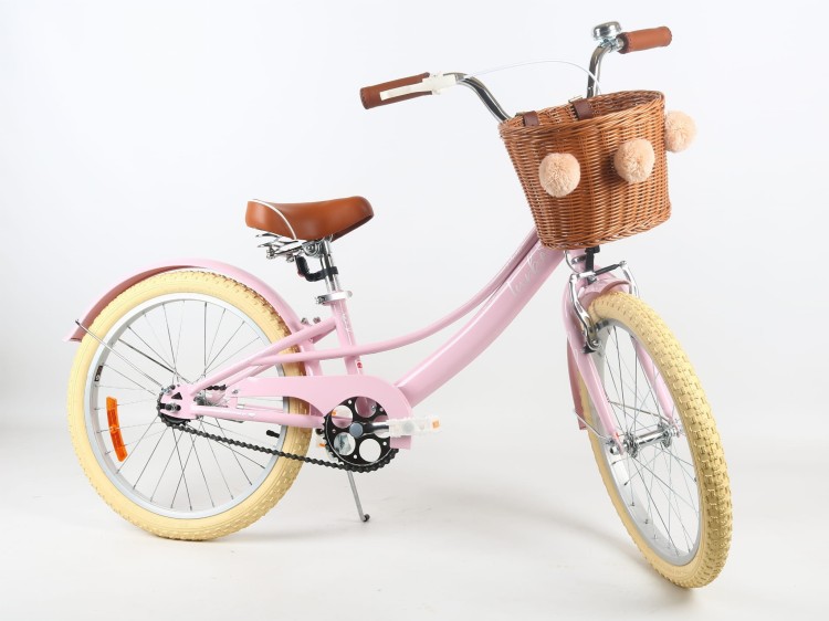 Rower dla dziecka BMX Princess 20" Pastel Różowy - PREZENT NA KOMUNIĘ