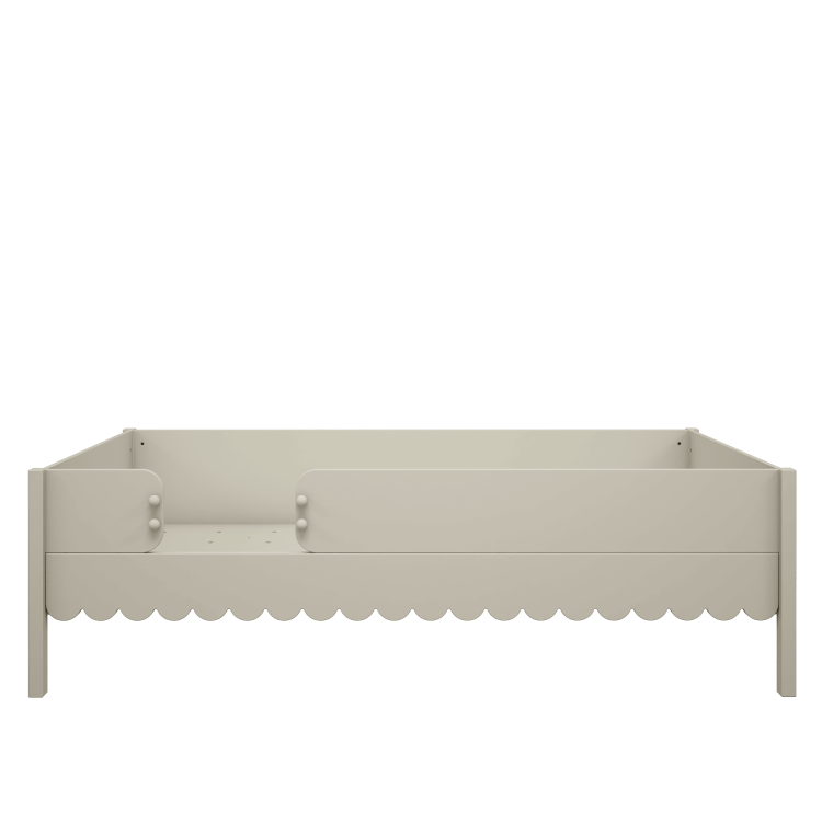 drewniane łóżko dla dziewczynki, piętrowe górne babushka olive 2.png