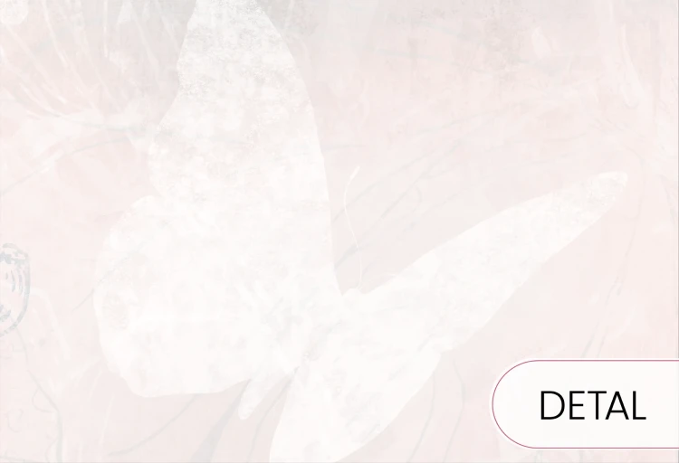 tapeta dla dziecka malumi FLORA KIDS - blue fragment