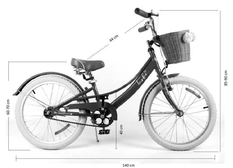 Rower dla dziecka BMX Princess 20" Pastel Różowy - PREZENT NA KOMUNIĘ