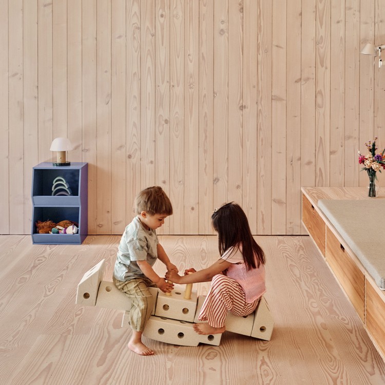 Łączniki i klocki konstrukcyjne MODU do kreatywnej zabawy