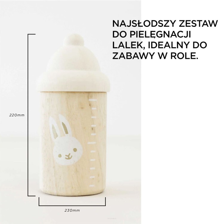 Śliniak i smoczek dla lalek – elementy zestawu Le Toy Van
