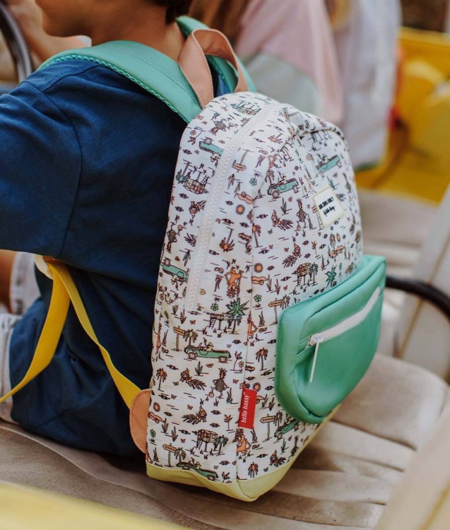 Plecak Jungly Hello Hossy – idealny dla dzieci w wieku przedszkolnym i szkolnym