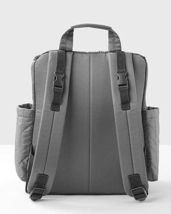 Skip Hop Torba do Wózka Plecak Forma Jet Grey – widok z tyłu