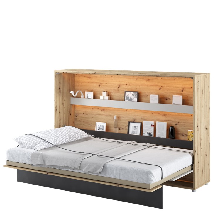 Półkotapczan CONCEPT JUNIOR CJ‑03 – poziome łóżko 120×200 cm z systemem soft‑close