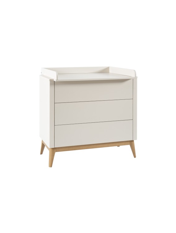 Nakładka – przewijak PINIO do komody, kompatybilny z kolekcjami Seth, Petite i Miloo – białe wykończenie