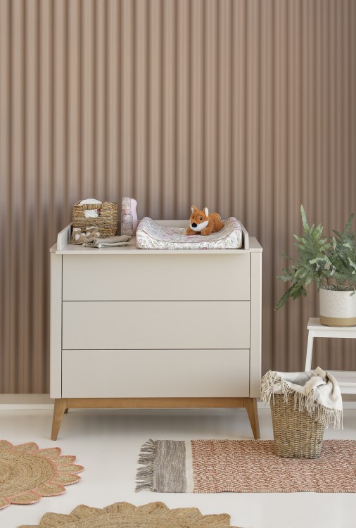 Nakładka – przewijak PINIO do komody, kompatybilny z kolekcjami Seth, Petite i Miloo – białe wykończenie