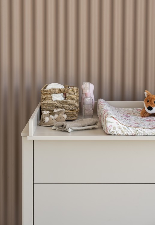 Nakładka – przewijak PINIO do komody, kompatybilny z kolekcjami Seth, Petite i Miloo – białe wykończenie