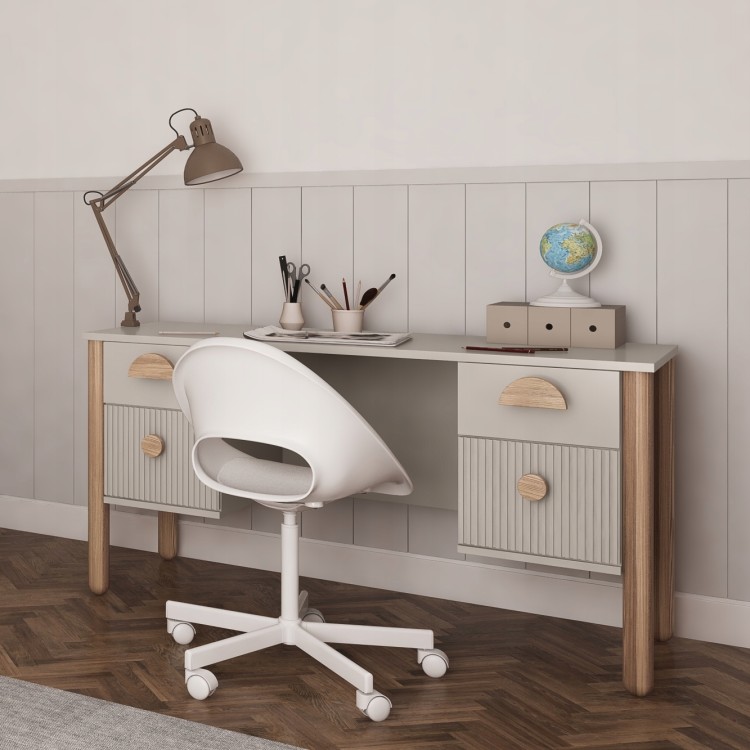 kaszmirowe biurko szkolne LOFT