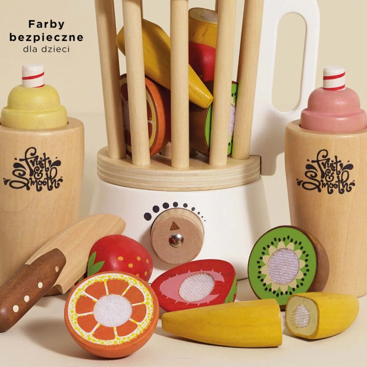 Drewniany blender z owocami Fruit & Smooth – Le Toy Van