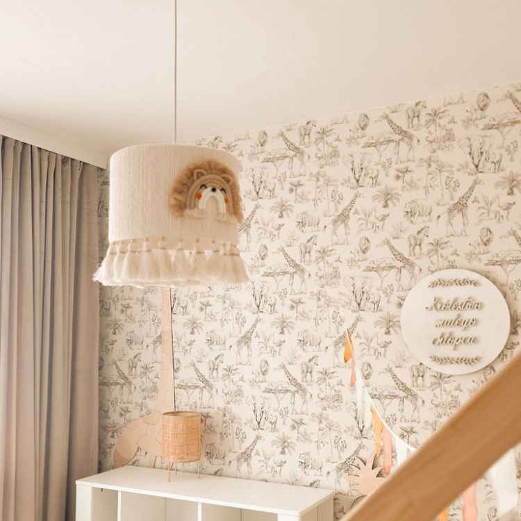 Lampa sufitowa dla dzieci - KRÓL LEW