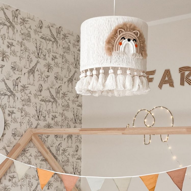 Lampa sufitowa dla dzieci - KRÓL LEW