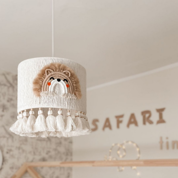 Lampa sufitowa dla dzieci - KRÓL LEW