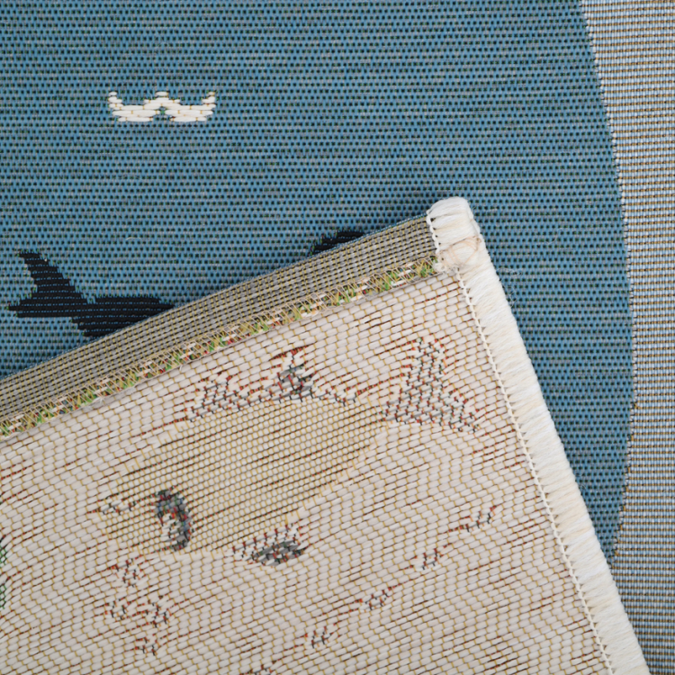 Dywan dziecięcy kolorowy Playrug Little Deep Blue 123x180cm