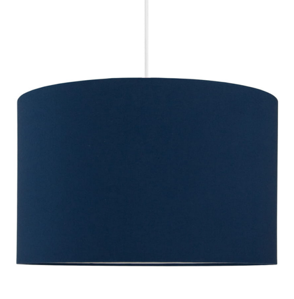 Lampa sufitowa do pokoju dziecięcego GRANATOWA 38cm