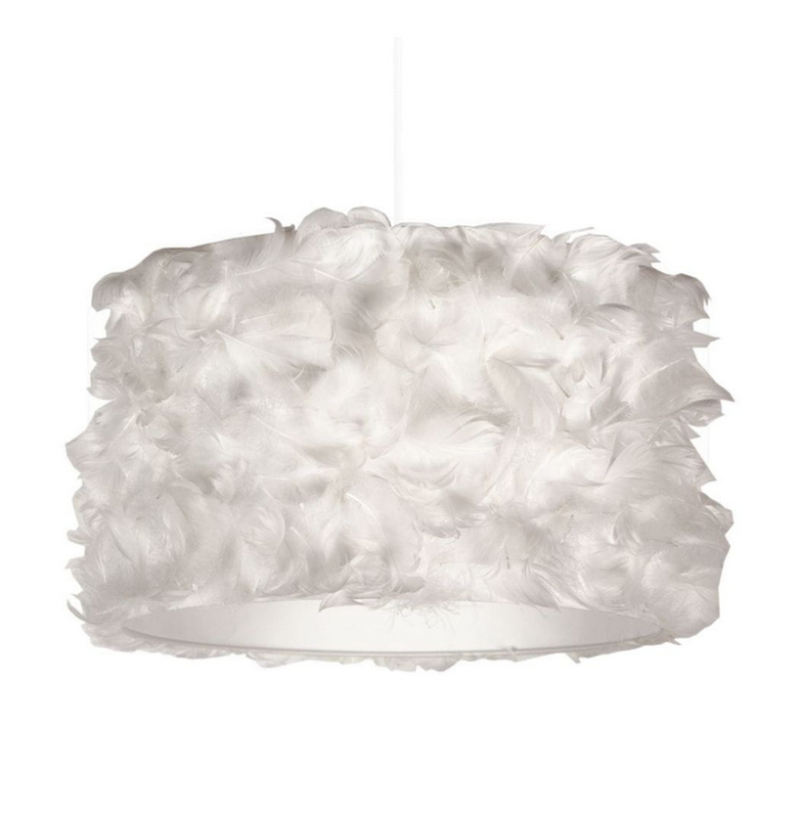 Lampa sufitowa do pokoju dziecięcego PIÓRA 38cm