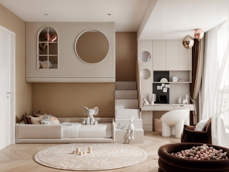 dziecięce tapicerowane łóżko ARIEL.jpg