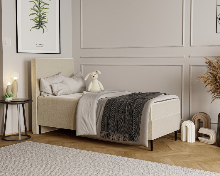 łóżko tapicerowane kontynentalne MAX dla dziecka .jpg