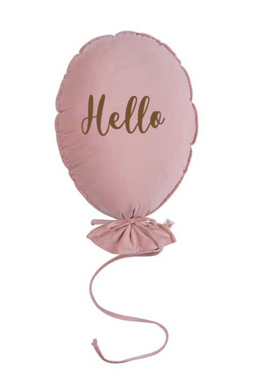Balon dekoracyjny Deluxe Natural Rose z velvetu do pokoju dziecka