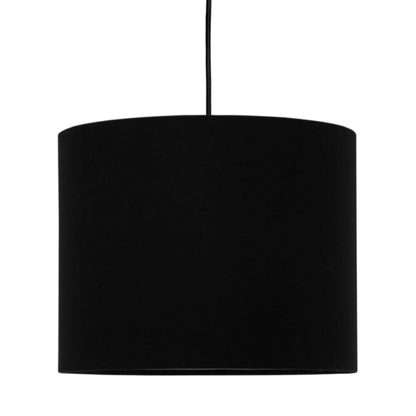 Lampa sufitowa MINI do pokoju dziecięcego CZARNA 28cm