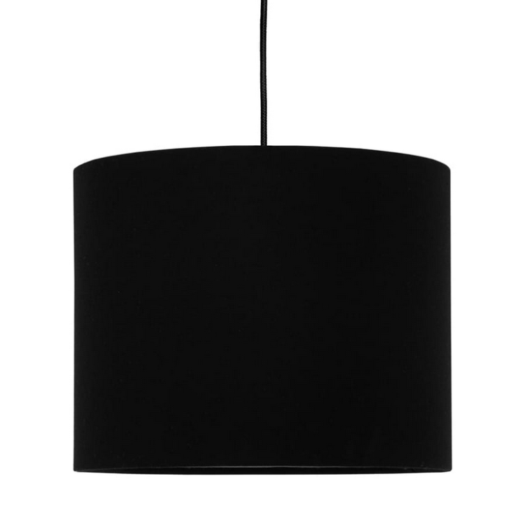 Lampa sufitowa MINI do pokoju dziecięcego CZARNA 28cm