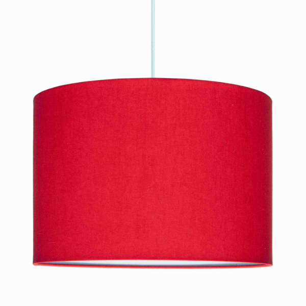 Lampa sufitowa MINI do pokoju dziecięcego CZERWONA 28cm