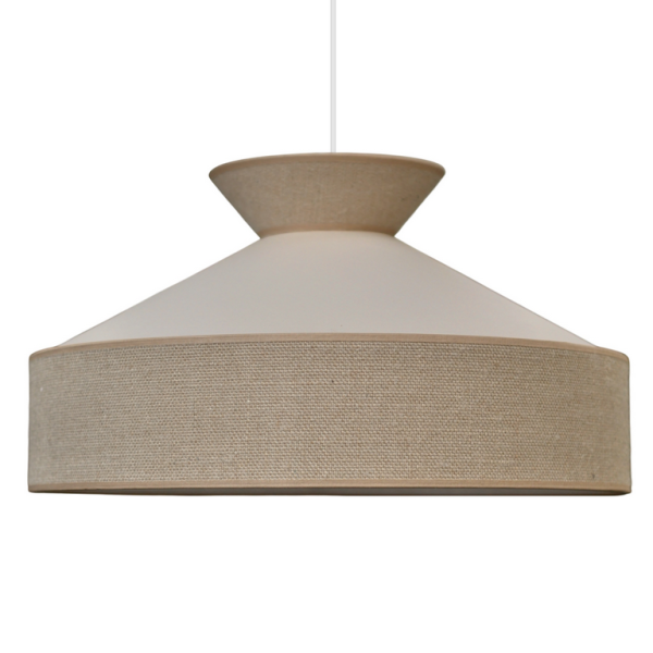 Lampa sufitowa BOHO PARASOL do pokoju dziecięcego KREMOWA