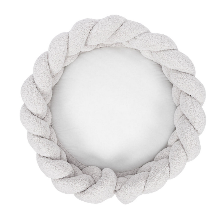 Kokon Niemowlęcy z Warkoczem Ochronnym BEARLY - Mata do Zabawy 100cm