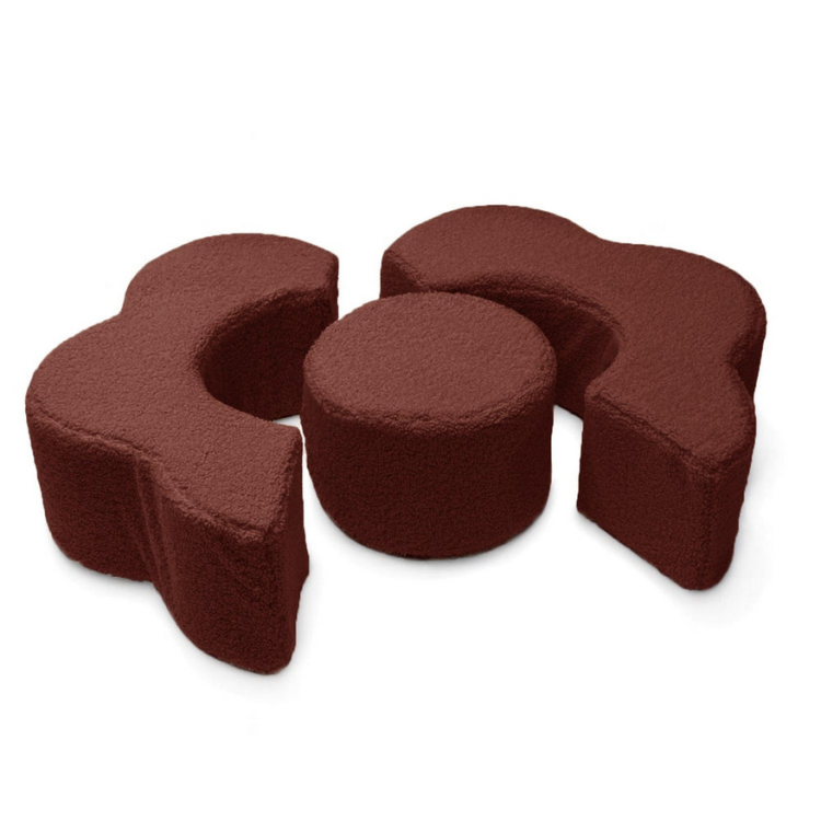 Piankowy plac zabaw dla dzieci Flower BEARLY - 3 Elementy