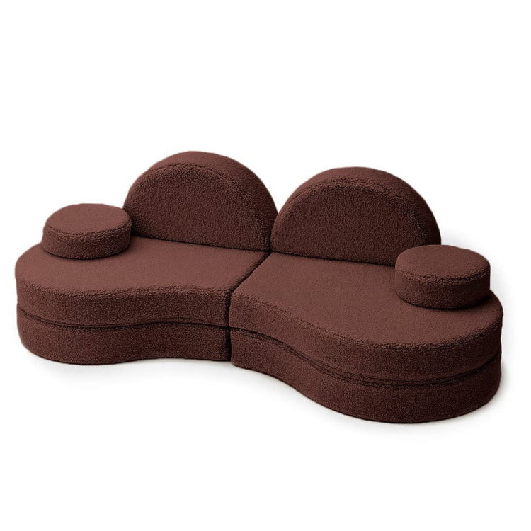 Sofa Modułowa dla Dziecka Coccolo BEARLY – 6 Elementów